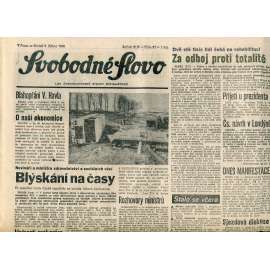 Svobodné slovo (5.4.1990) - staré noviny