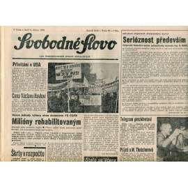 Svobodné slovo (3.4.1990) - staré noviny