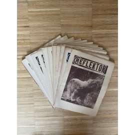 Reflektor, ročník III., čísla 1.-24./1927 (kompletní ročník) - 1. republika, časopis, noviny Reflektor, ročník III., čísla 1.-24./1927 (kompletní ročník) - 1. republika, časopis, noviny