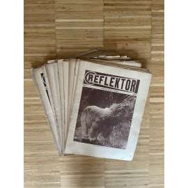 Reflektor, ročník III., čísla 1-4, 6-20 a 22/1927 (není kompletní) - 1. republika, časopis, noviny