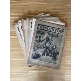 Reflektor, ročník IV., čísla 1-24/1928 (kompletní ročník) - 1. republika, časopis, noviny Reflektor, ročník IV., čísla 1-24/1928 (kompletní ročník) - 1. republika, časopis, noviny