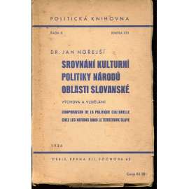 Srovnání kulturní politiky národů oblasti slovanské