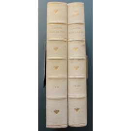 Rok na vsi. Kronika moravské dědiny 2. svazky. (Morava, vesnice, kultura, tradice; polokožená vazba - vazba kůže)