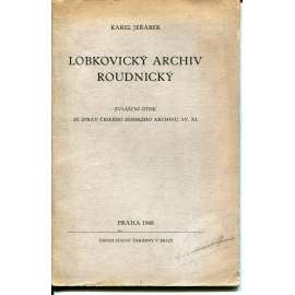 Lobkovický archiv roudnický (Roudnice nad Labem)