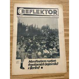 Reflektor, ročník IV., číslo 10 (časopis, staré noviny, 1. republika)