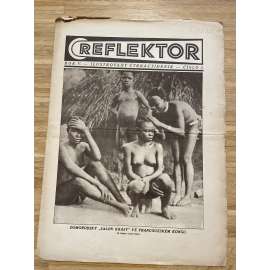 Reflektor, ročník V., číslo 3 (časopis, staré noviny, 1. republika)