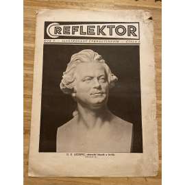 Reflektor, ročník V., číslo 2 (časopis, staré noviny, 1. republika)