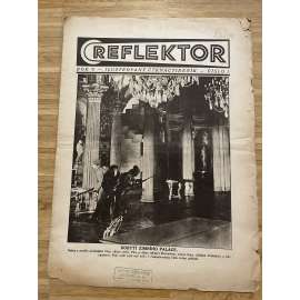 Reflektor, ročník V., číslo 1 (časopis, staré noviny, 1. republika)