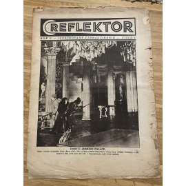 Reflektor, ročník V., číslo 1 (časopis, staré noviny, 1. republika)