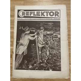 Reflektor, ročník IV., číslo 4 (časopis, staré noviny, 1. republika)