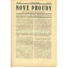 Nové proudy. List mládeže Socialistického Sjednocení (19.12.1923) - staré noviny, 1. republika Nové proudy. List mládeže Socialistického Sjednocení (19.12.1923) - staré noviny, 1. republika