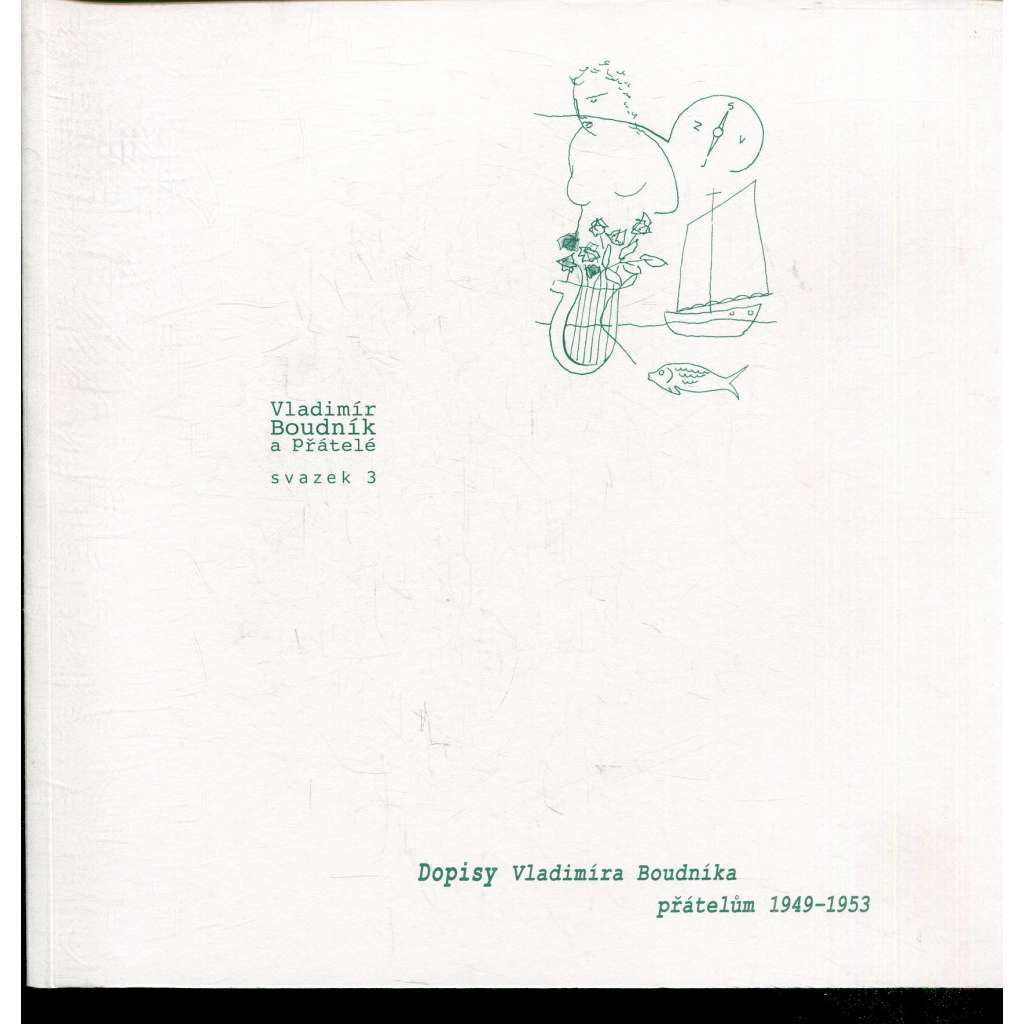 Vladimír Boudník a přátelé. Svazek 3. Dopisy Vladimíra Boudníka přátelům 1949-1953