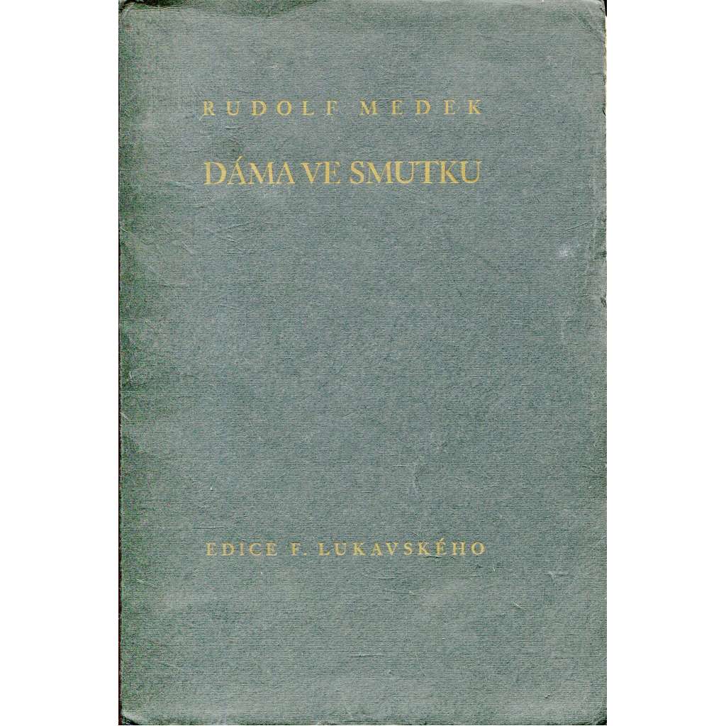 Dáma ve smutku (lept František Pavelka)