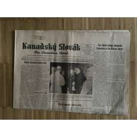 Kanadský Slovák, ročník XXIV., číslo 41/1965 (exil, noviny)