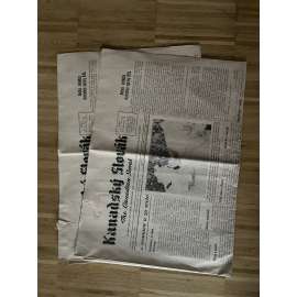 Kanadský Slovák, ročník XXVI., čísla 4 a 5/1967 (exil, noviny)