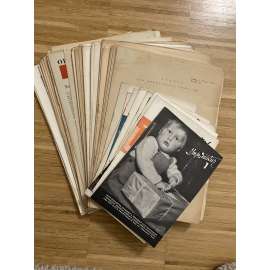 Imprimatur! Časopis zaměstnanců vydavatelství Orbis 1942-1956. Orbis - od nás pro vás (konvolut časopisů cca 70 čísel)