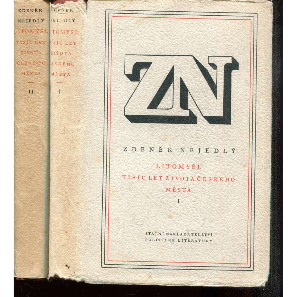 Litomyšl. Tisíc let života českého města I. a II. (2 svazky)