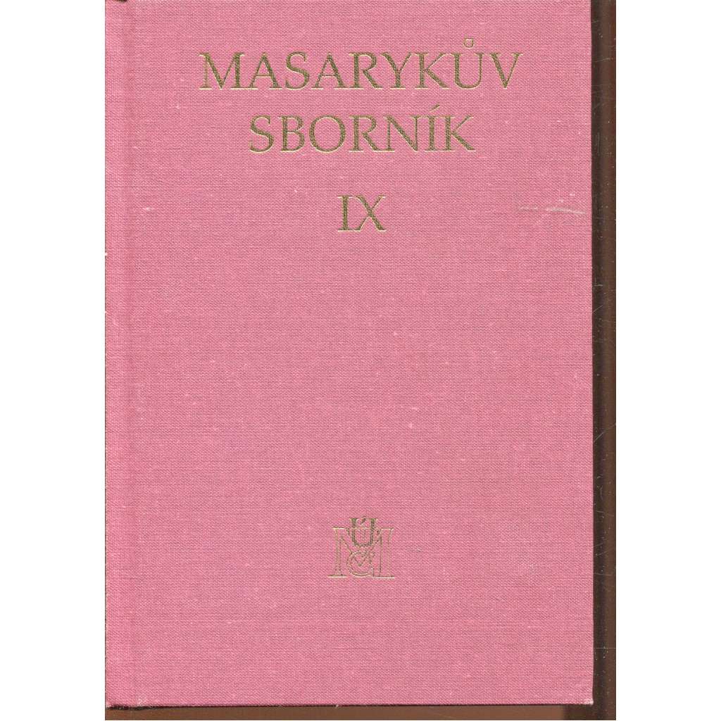 Masarykův sborník IX. (1993-1995)