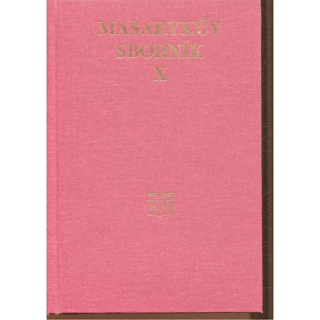 Masarykův sborník X. (1996-1998)