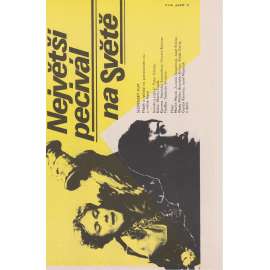 Největší pecivál na světě (filmový plakát, ČSSR 1982, režie Martin Ťapák, Hrají: Z. Skopálová, J. Króner)