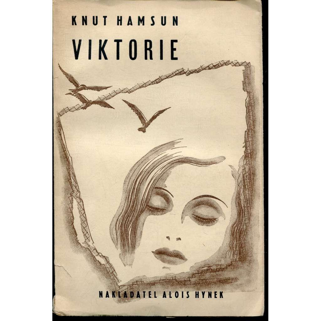 Viktorie. Historie lásky (obálka Toyen)