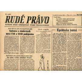 Rudé právo (14.4.1946) - staré noviny