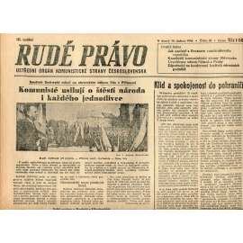 Rudé právo (16.4.1946) - staré noviny