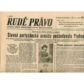 Rudé právo (24.4.1946) - staré noviny