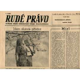 Rudé právo (21.4.1946) - staré noviny