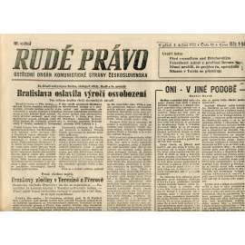 Rudé právo (5.4.1946) - staré noviny