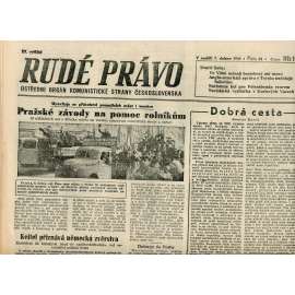 Rudé právo (7.4.1946) - staré noviny