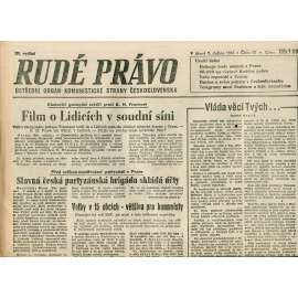 Rudé právo (9.4.1946) - staré noviny