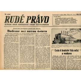 Rudé právo (11.4.1946) - staré noviny