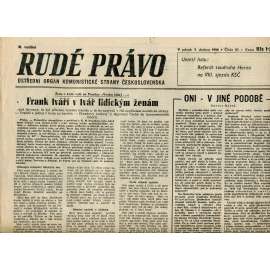 Rudé právo (5.4.1946) - staré noviny