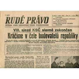 Rudé právo (2.4.1946) - staré noviny