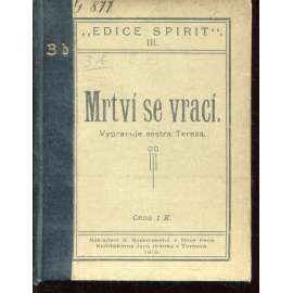 Mrtvý se vrací (edice Spirit) - 1919