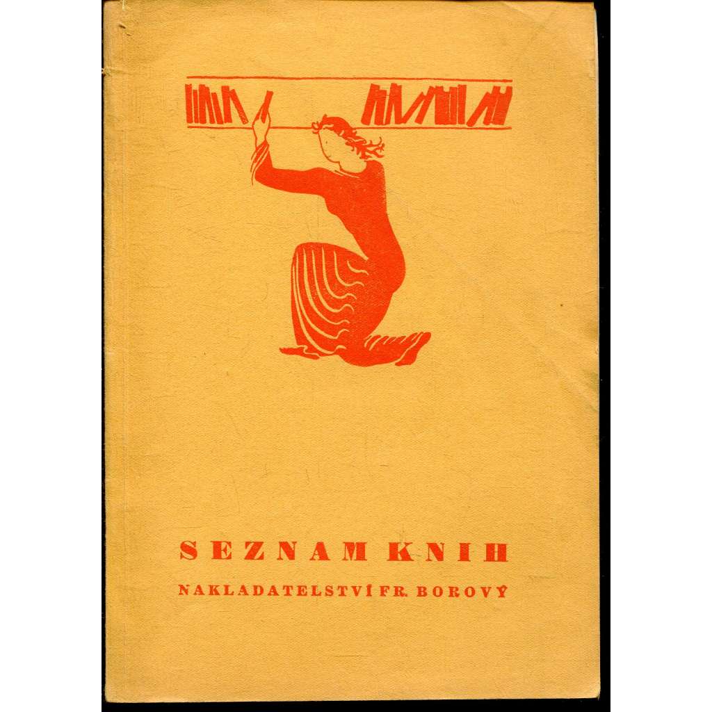 Seznam knih nakladatelství Fr. Borový