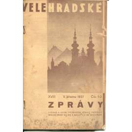 Velehradské zprávy, ročník XVIII., číslo 1-2/1937 (Velehrad)