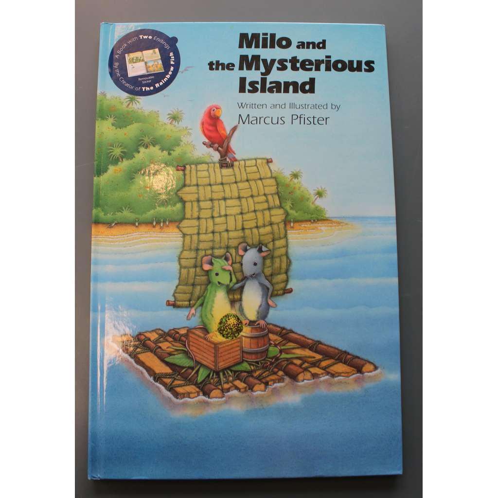 Milo and the Mysterious Island (Milo a tajemný ostrov, pohádka; ilustrace Marcus Pfister)