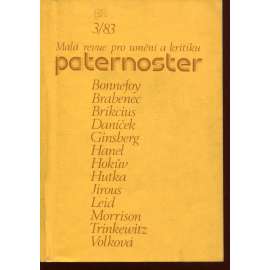 Paternoster 3/1983. Malá revue pro umění a kritiku (exil)