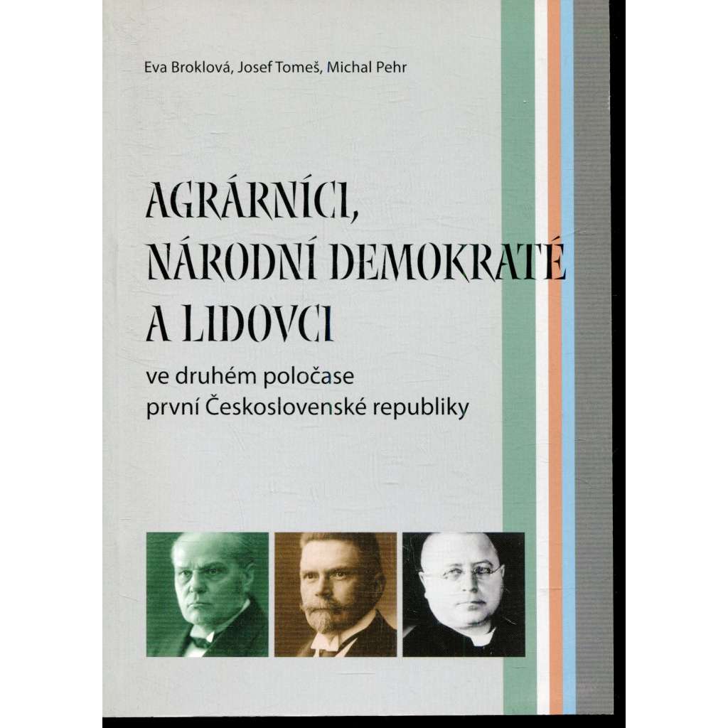Agrárníci, národní demokraté a lidovci ve druhém poločase první Československé republiky