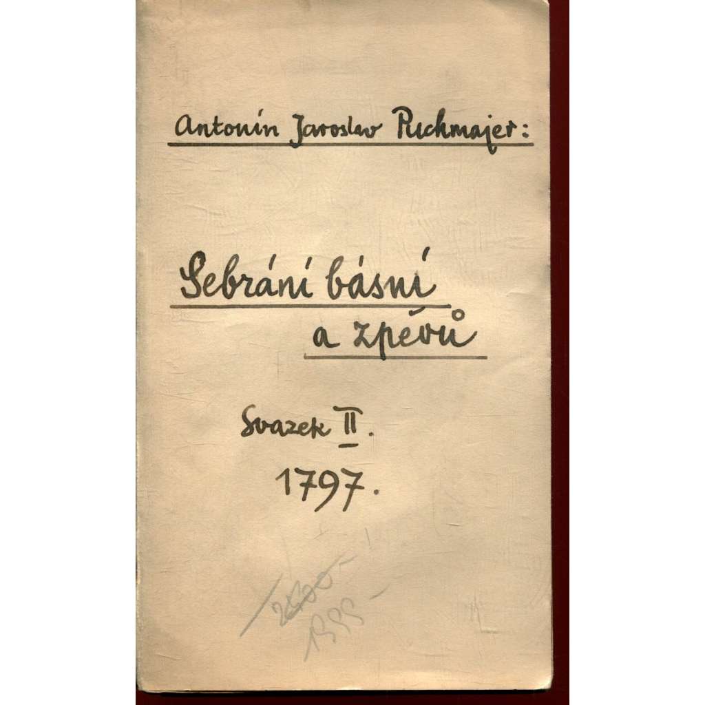 Sebrání básní a zpěvů, sv. II. (1979)