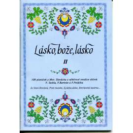 Lásko, bože, lásko II. (zpěvník)