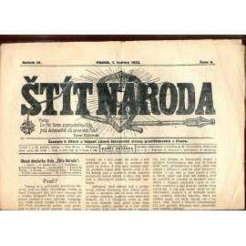 Štít národa. 1.5.1923 (antisemitismus, protižidovský časopis, noviny)