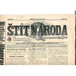 Štít národa. 15.12.1925 (antisemitismus, protižidovský časopis, noviny)