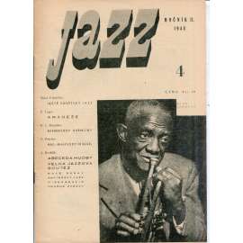 Jazz, ročník II., číslo 4/1948. Jist věnovaný Jazzu a moderní hudbě (časopis)