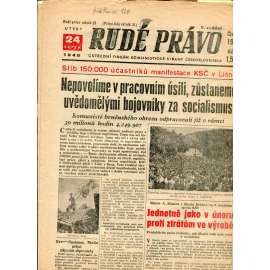 Rudé právo (24.8.1948) - staré noviny