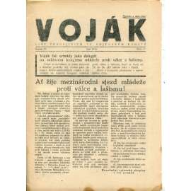 Voják. List pracujících ve vojenském kabátě (ročník IV., číslo 11/1933) - staré noviny, 1. republika