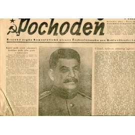 Pochodeň (18.12.1945). Krajský orgán Komunistické strany Československa pro Královéhradecko (Hradec Králové, staré noviny)