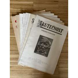 Skutečnost. Časopis lidové výtvarné kultury, ročník I., čísla 1-8/1946-1947 s ročník II., čísla 1-4/1947-1948